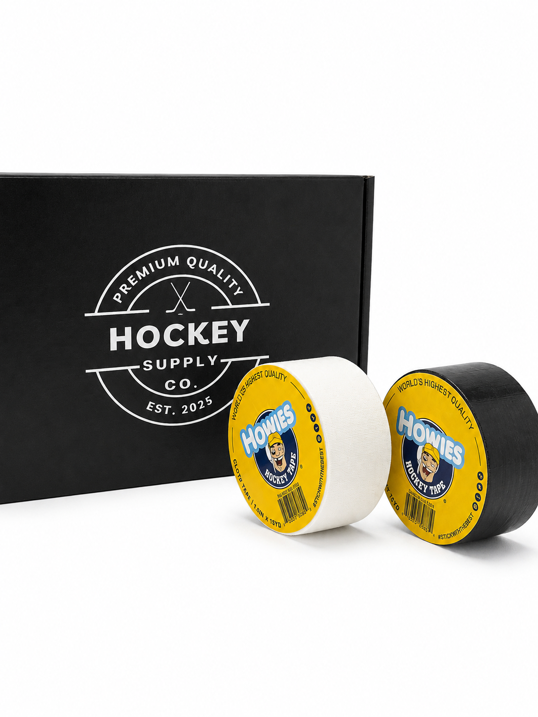 Howie's Wide White Cloth Hockey Tape - 1.5"