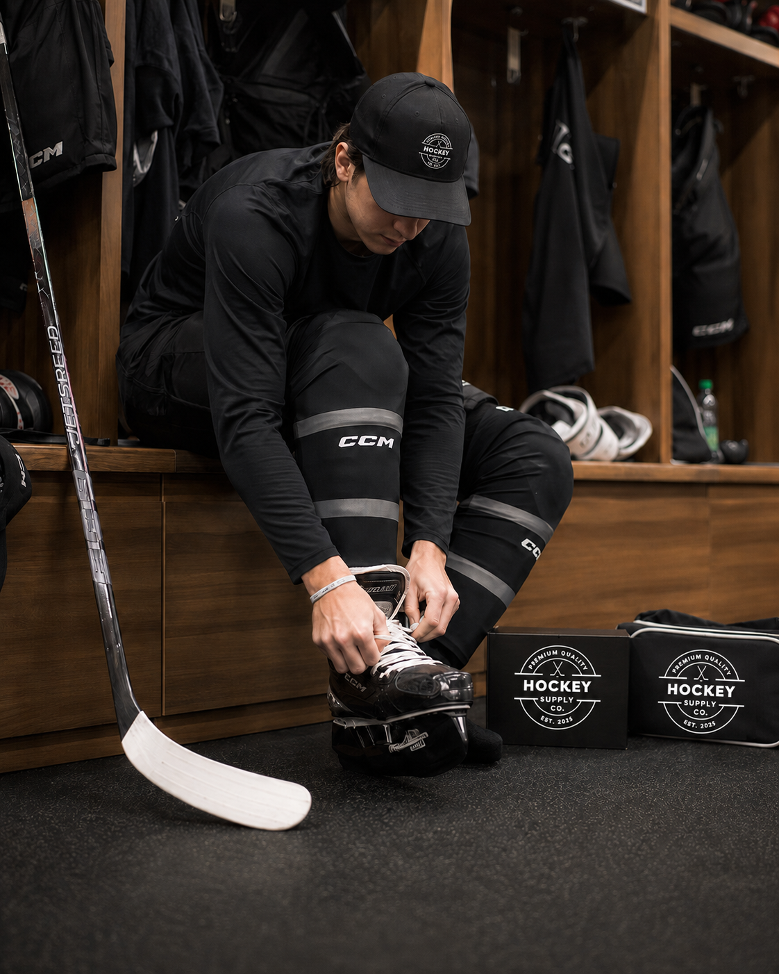 Howie's White Cloth Hockey Skate Laces