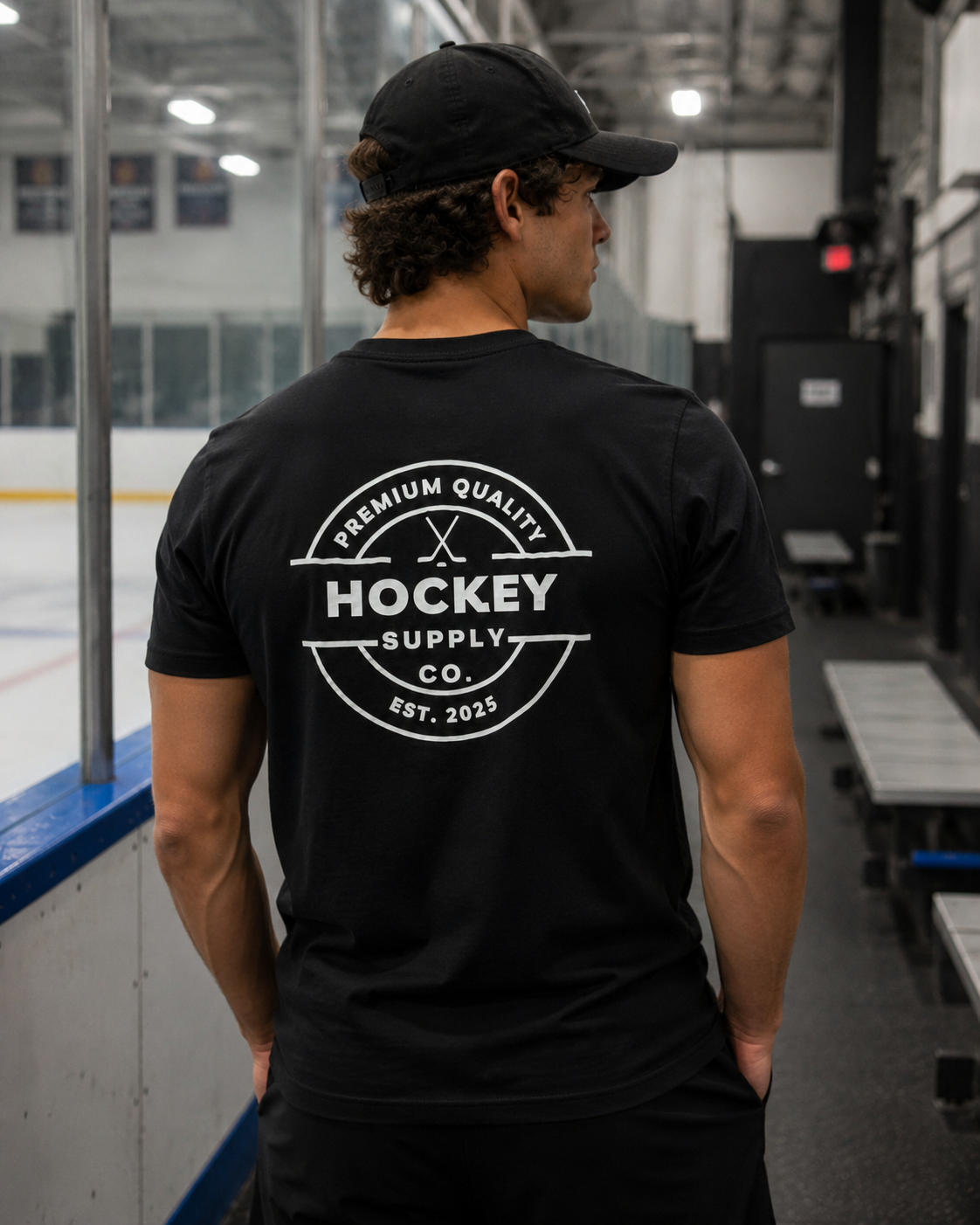 Hockey Supply Co - Black T-Shirt