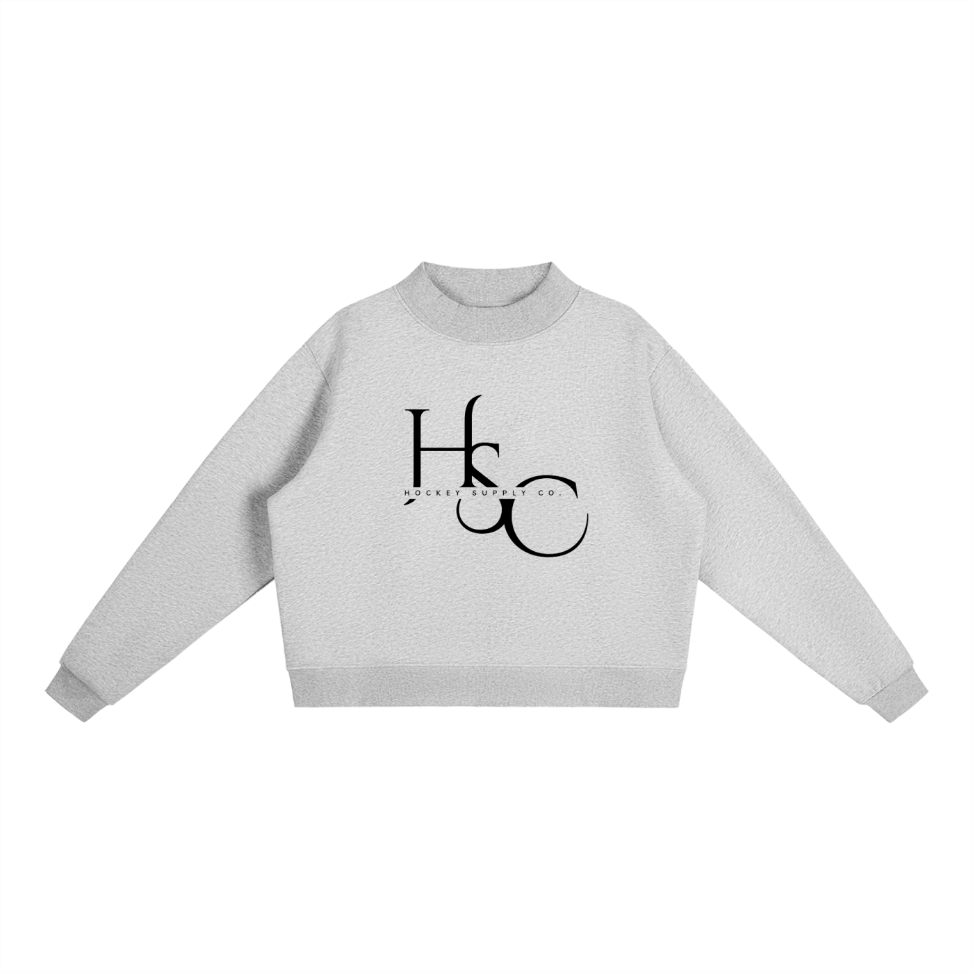 Women's Grey HSC Mock Neck